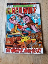 RED WOLF #4 MARVEL COMICS Nov. 1972 Syd Shores cover & art Goo COMBINED SHIPPING