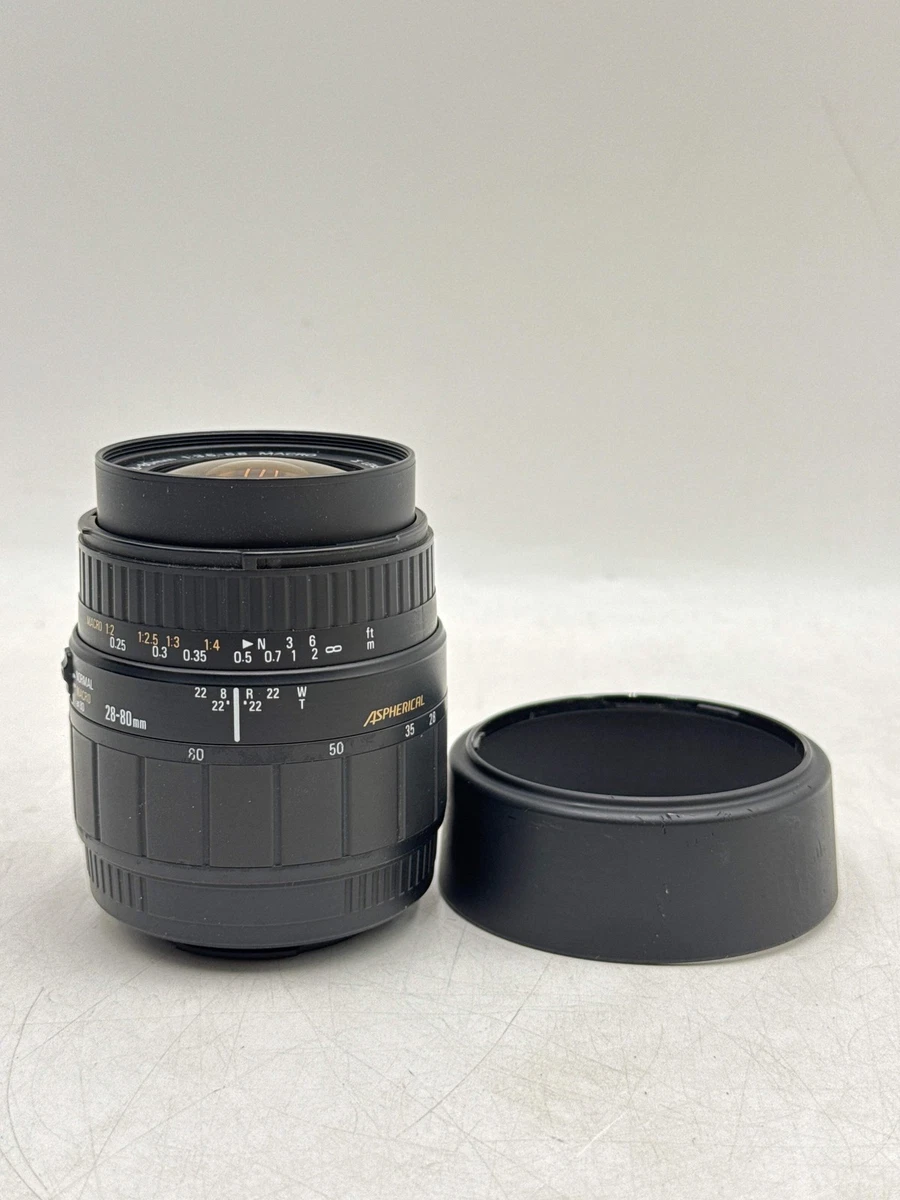 Sigma 28-80mm Camera Lenses for sale | eBay