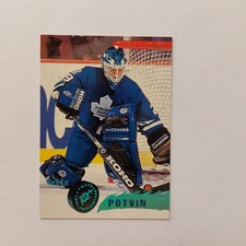1996 Topps Felix Potvin NHL Toronto Maple Leafs #80