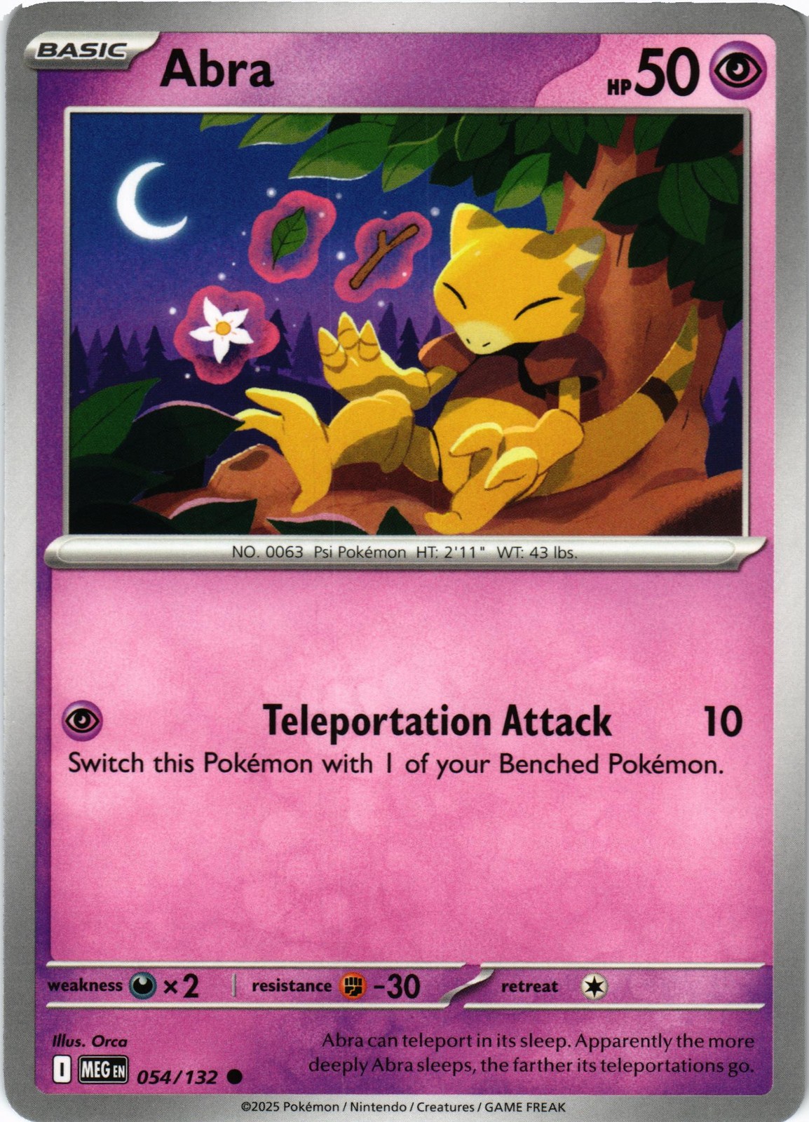 ME01: Mega Evolution #054/132 Abra