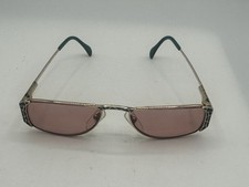Vintage Courr ges Paris Green  Gold 51 -18 140 Frame Only
