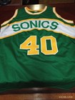 Shawn Kemp Seattle Super Sonics Throwback NBA Jersey signed AUTO Inscriptions — photo 8