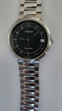 Vintage Tissot Seastar Quartz Watch  Black Dial/ Date N580A