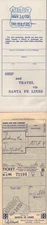 ATSF Santa Fe Salina KS to Westfall KS (salina Sub) UNUSED OW book 11/16/1970