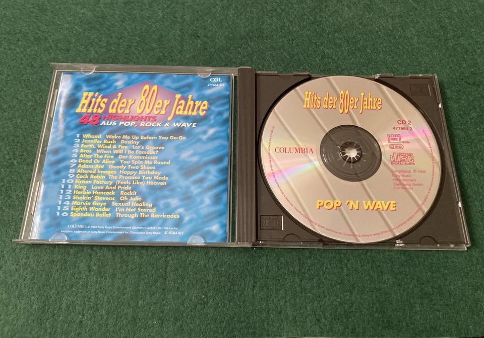 Hits der 80er Jahre | 48 Highlights aus Pop, Rock & Wave | Audio - CD 2 💿 - Bild 3 von 4