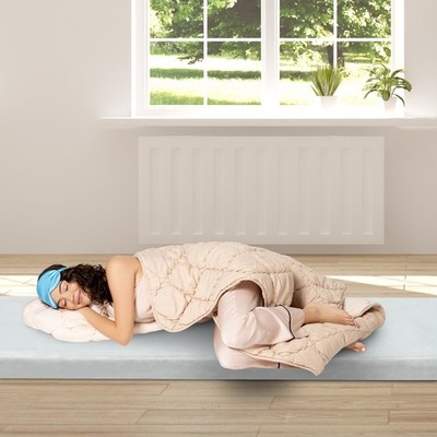 75''D x 25''W x 2.5''H Memory Foam Camping Mattress