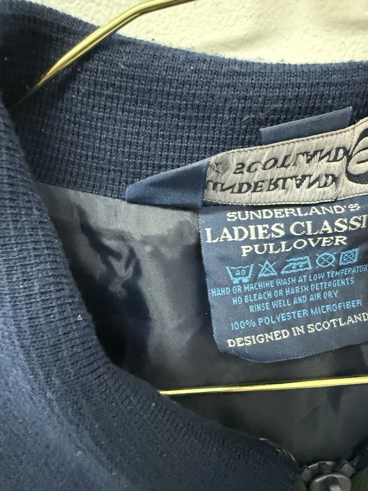 Jaqueta feminina PINEHURST 1895 com zíper completo pequena Sunderland colete xadrez sem mangas - Imagem 3 de 4