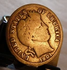 1901-O Silver Barber Dime - FREE SHIPPING