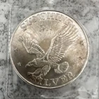 Sunshine Mining 1986 1 Troy Ounce .999 Fine Silver Round Precious Metal Content
