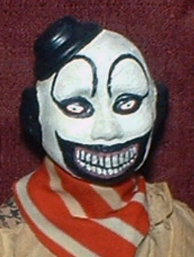 Creepy Old 16 inch Porcelain Clown Doll Halloween
