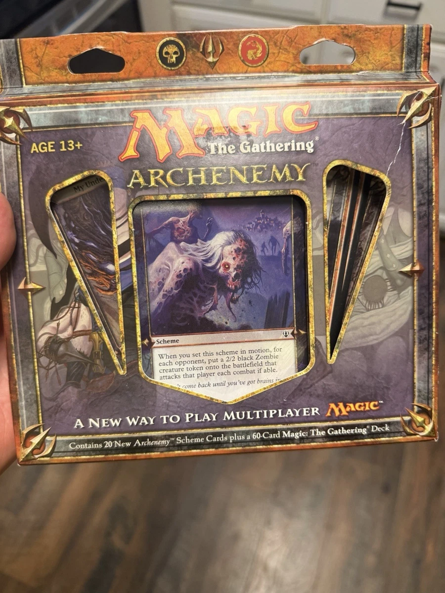 Magic: The Gathering Archenemy Sealed Collectible Card Game Decks