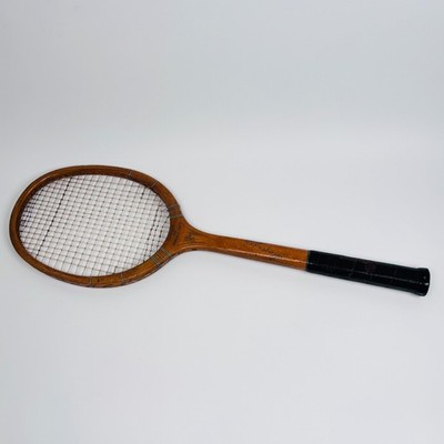 Tennisschläger aus Holz Slazenger PM Fred Perry Dan Maskell Vintage - KOSTENLOSER UK-VERSAND