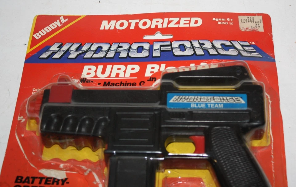 Винтажный 1987 BUDDY L моторизованный HYDROFORCE отрыжка бластер воды пулемет 8050 - Изображение 2 из 4
