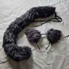 Elope Black Cat Ears  Tail Kit
