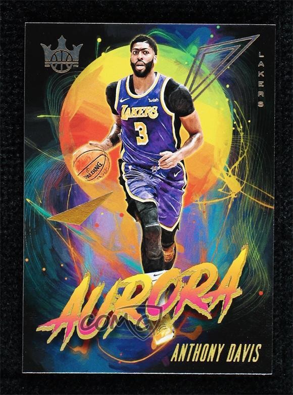 2019-20 Panini Court Kings Aurora Anthony Davis #17 9w4