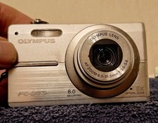 OLYMPUS Stylus 370 Digital Camera 8.0 Megapixel- Camera Battery Only - Video