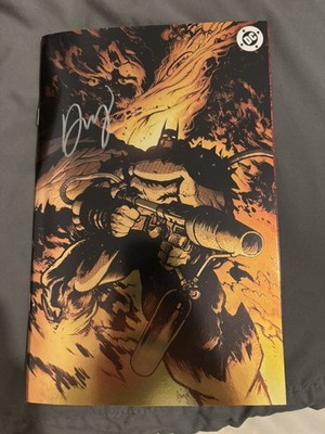 Absolute Batman 2025 Annual #1 2nd Print FOIL SIGNED Daniel Warren Johnson  Key