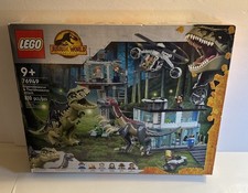LEGO 76949 Giganotosaurus & Therizinosaurus Attack Set Parts List
