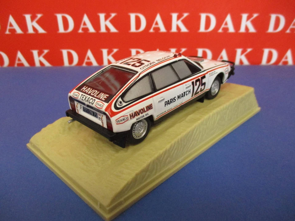 Die cast 1/43 Modellino Auto Citroen CX 2400 GTI Rally Paris Dakar 1981 J. Ickx - Immagine 3 di 4