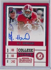 O.J. HOWARD -  2017 Contenders College SP Ticket AUTO - Buccaneers RC