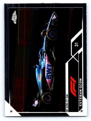 2023 Topps Chrome Formula 1 31 Esteban Ocon (BWT Alpine)