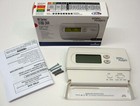 1F86-344 White Rodgers Wall Thermostat Heat Cool Non Programmable Single Stage