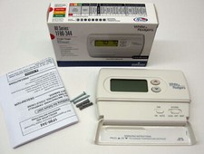 1F86-344 White Rodgers Wall Thermostat Heat Cool Non Programmable Single Stage