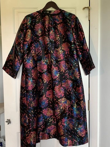 Ashroe Metallic Rainbow Flowers Sleeveless Dress With Matching Duster Jacket! - 第 20/20 張圖片