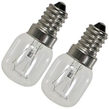 2 x Lamp Light Bulb for Indesit Howdens Lamona Oven Cooker E14 SES 25w