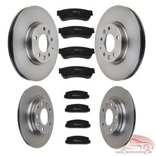 Bremsen Set VORNE HINTEN Bremsscheiben Bremsbeläge Mazda CX-5 KE GH 