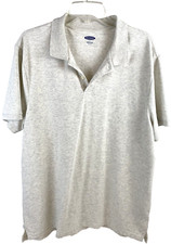 old navy men's short sleeve polo shirt size XL