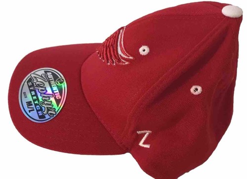 Authentic Zephyr Red Wings Hat Stretch Size M/L - Picture 4 of 14