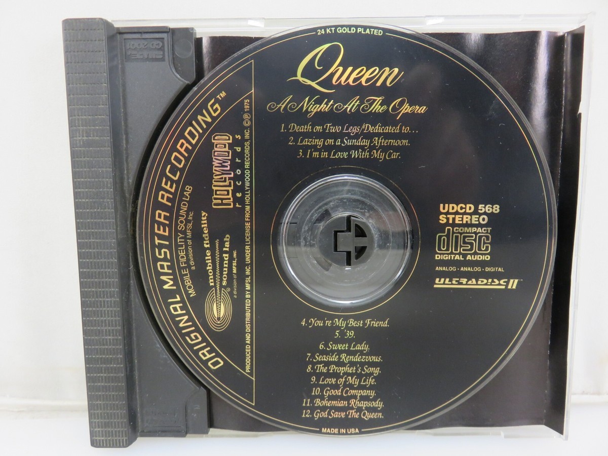 Queen A Night At The Opera Original Master Recording MFSL CD