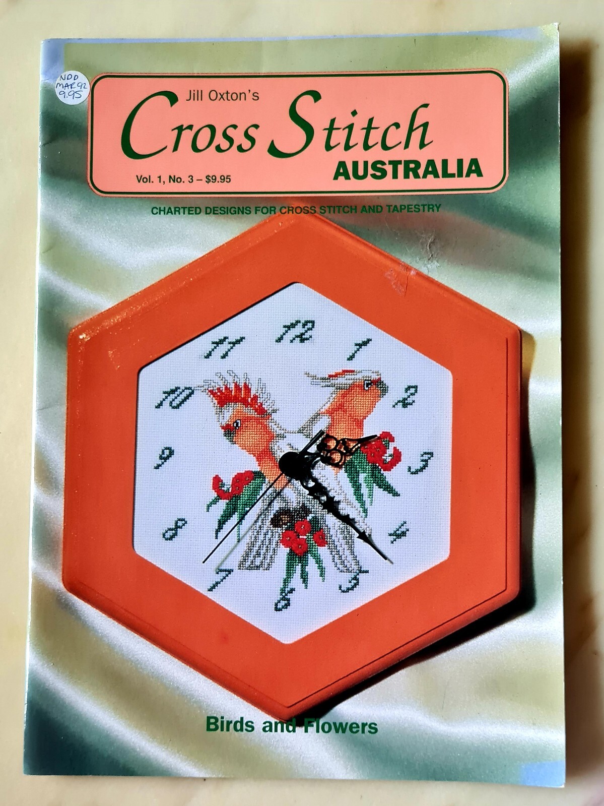 Water Lily Eagle Cockerel Wren Wildflower Cross Stitch Pattern Oxton