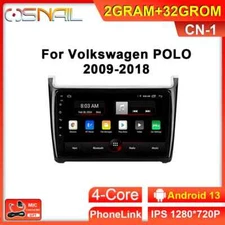 For Volkswagen POLO 5 Sedan 2009-2018 CarPlay GPS Radio Multimedia Player Screen