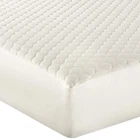 100% Organic Cotton Quilted Mattress Pad Fitted Deep Pocket Matress Cover 300TC