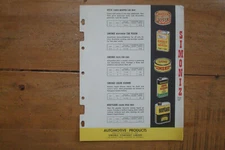 1957 Vintage Simoniz  Waxes and Polishes Brochure