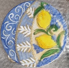 HAND PAINTED Sicily Tambourine Wedding Gift Favourite Diam 14CM