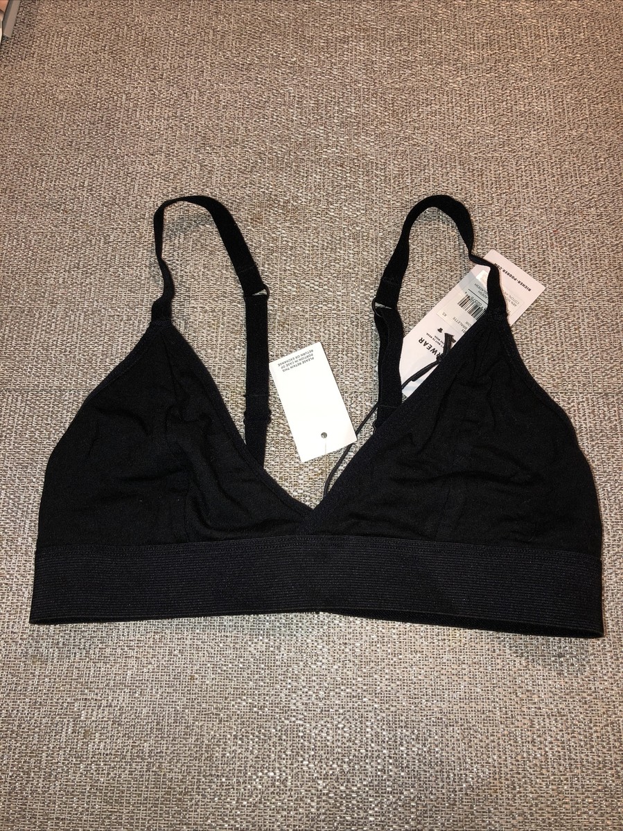 Richer Poorer 261635 Women's Classic Bralette Bra Black Size