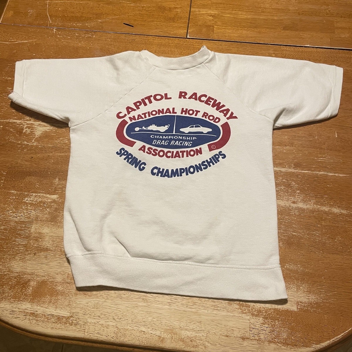 Vintage 1960s NHRA Capital Raceway Hanes Breeze Shield