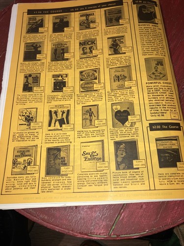 He-man Vintage Exercise Catalog - Vintage Artwork - Foto 6 di 6