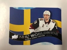 2020-21 UD Series 1 Hockey Oliver-Ekman Larsson NHL Worldwide Sweden - #WW-19