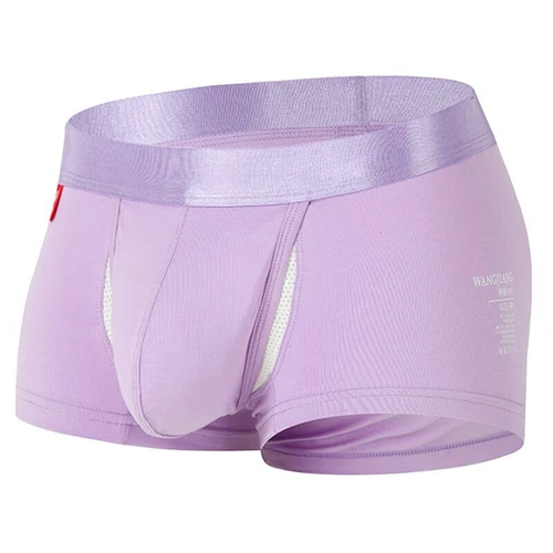 Herren Boxershorts separat konvex Beutel Baumwolle Unterwäsche offen Fliegerhöschen - Bild 9 von 14