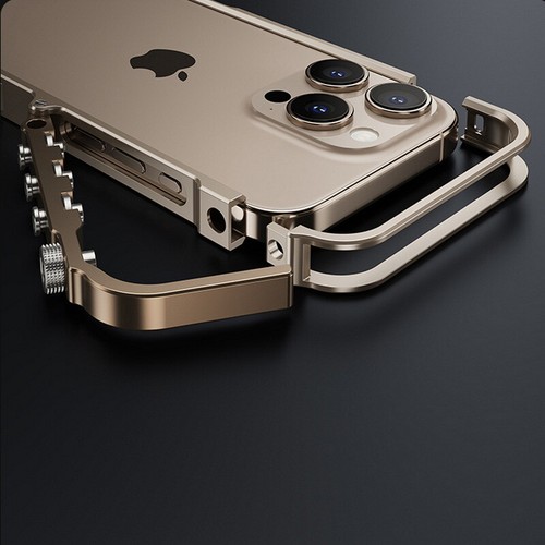 Shockproof Aluminium Frame Hard Phone Case For iPhone 16 Pro Max 15 14 13 Cover - Picture 7 of 16