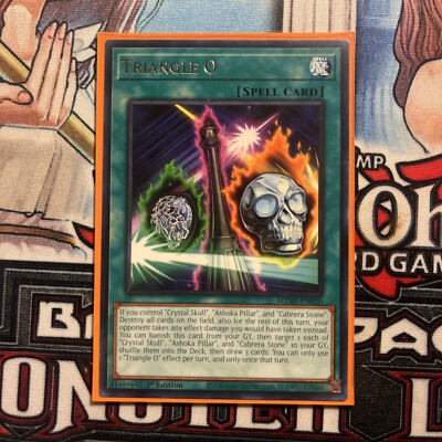 Yugioh! Triangle O - MZMI-EN020 - Rare - 1st Edition Near Mint, English