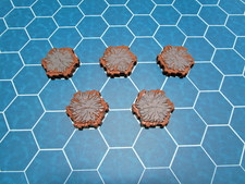 Rock 1-Hex Tile X5 Heroscape Terrain