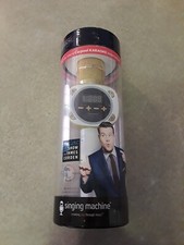 Carpool Karaoke The Mic Singing Machine New Open Box With Cords