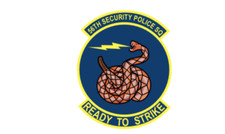 4" air force 56th security police squadron bumper sticker decal usa made
