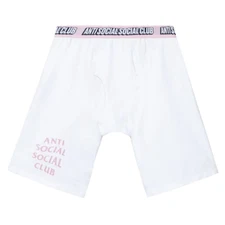 Anti Social Social Club White Boxers Underwear Assc Layers Of You SIZE Medium