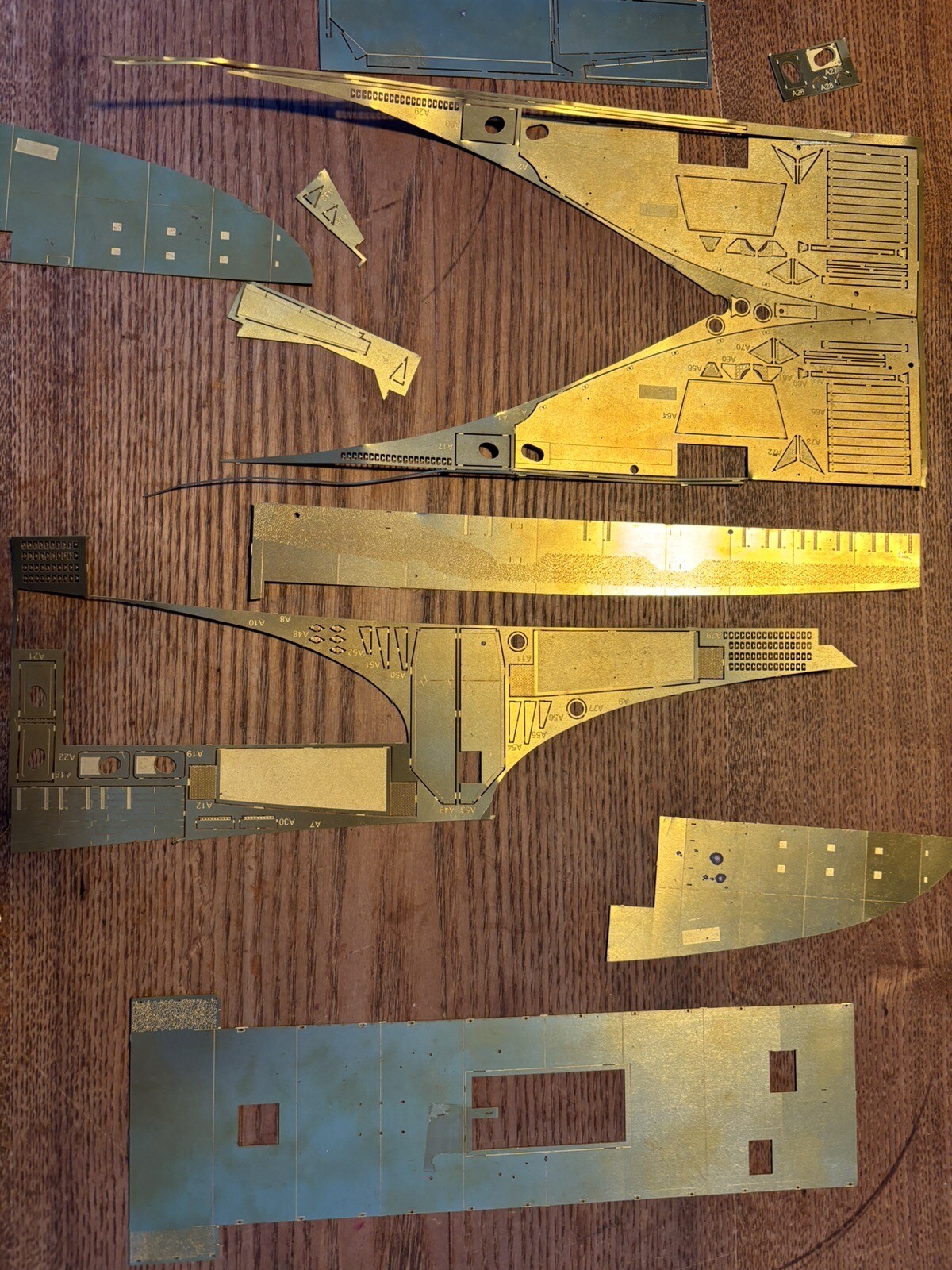 revell 1/72 Flower class Corvette brass fittings eBay